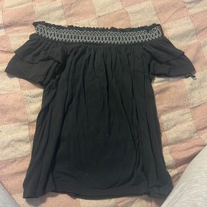 American eagle soft and sexy collection off shoulder top